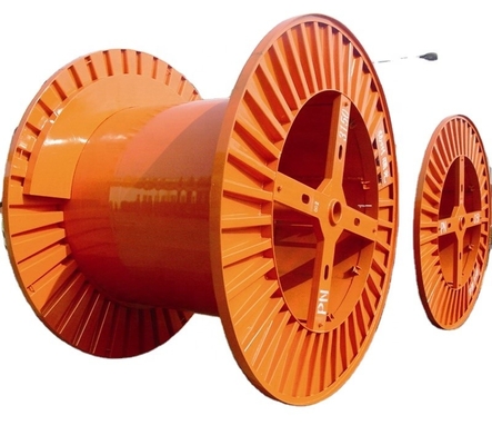 Bobbin Reel en acier ondulé pour le fil et la machine de fabrication de câbles