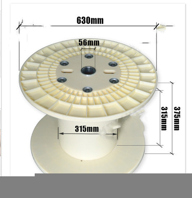 Fabrication de câbles en plastique de Bobbin Spool For Wire And d'ABS