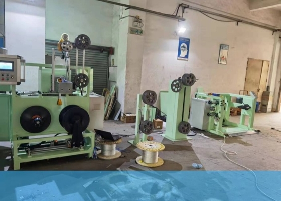 8 têtes de double de LAN Cable Winding Machine With de figure