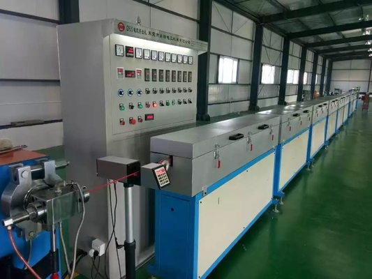 Machine d'extrusion de fil en caoutchouc de silicone avec le dispositif de alimentation automatique