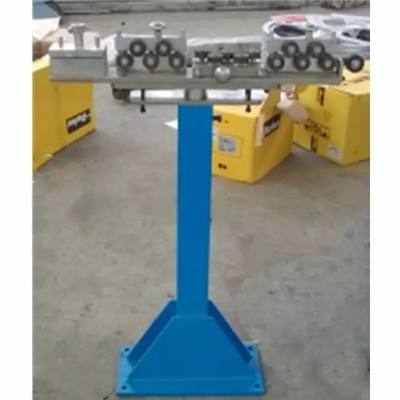 Machine de Flattenning de fil d'acier pour la bande en acier en câble optique Armoring de fibre