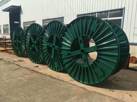 L'enrouleur de câbles en acier industriel a ridé Bobbin For Stranding Machine