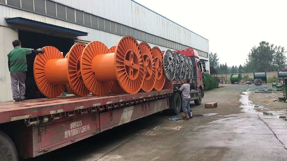 Bobines de Bobbin For Stranding Machine /Steel/câbles optiques ridés par bobine de fibre