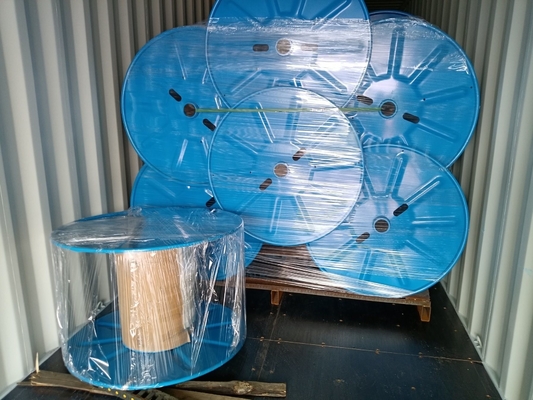 L'enrouleur de câbles en acier industriel a ridé Bobbin For Stranding Machine