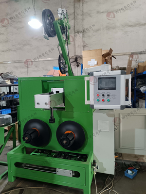 Machine de bobinage de câbles réseau bobine efficace en forme de 8 avec anneaux anti-enroulement