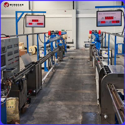 WRK-50 Loose Tube Optical Fiber Cable Production Line / Fiber Optic Tube Extrusion Machine