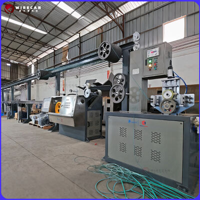 Ligne d'extrusion de câbles de contrôle PLC GF-80+60+50mm pour la production de câbles de bâtiment