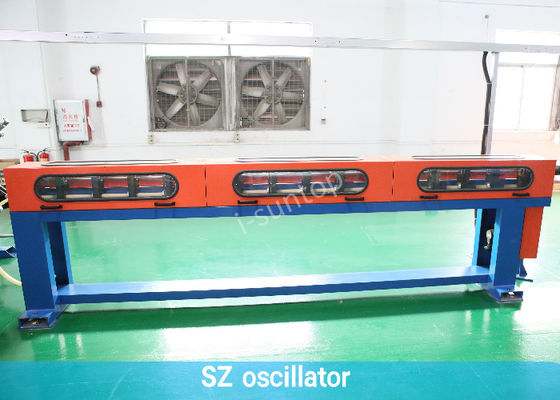 Type machine optique électrique d'oscillateur de la SZ de fabrication de câbles de fibre de distribution