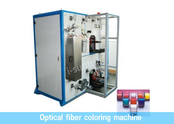 Machine de coloration à fibre optique PLC/machines de fabrication de câbles optiques