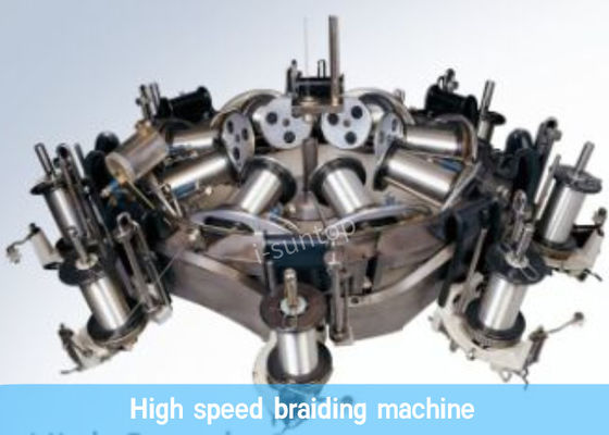 Certification automatique de la CE de machine de tressage de câble coaxial de liaison de 150rpm RG59