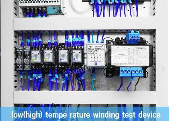 Équipement d'essai programmable de câble de la température de ciel et terre de contrôle de PLC