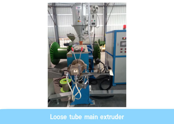 machine de câble optique de la fibre 380V pour protéger la chaîne de production lâche de tube