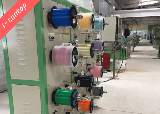Chaîne de production secondaire de câble optique de fibre de machine de revêtement de fil du contrôle PBT de PLC d'IPC
