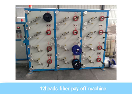 machine de câble optique de la fibre 380V pour protéger la chaîne de production lâche de tube