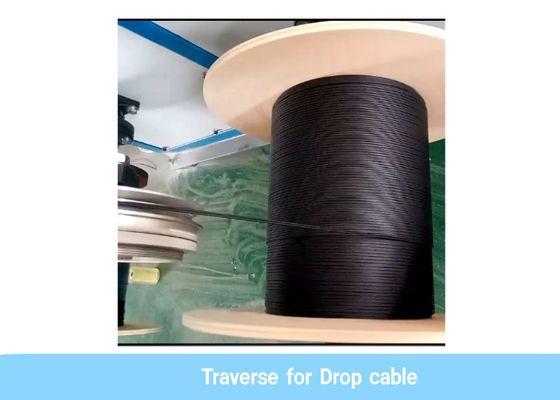 12 machine de câble optique de fibre de la baisse 190m/Min LSZH de rond du noyau FTTH