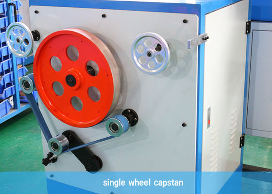 Chaîne de production simple de câble d'EVA Coating Machine Fiber Optic de fil d'acier de la tête 21kw