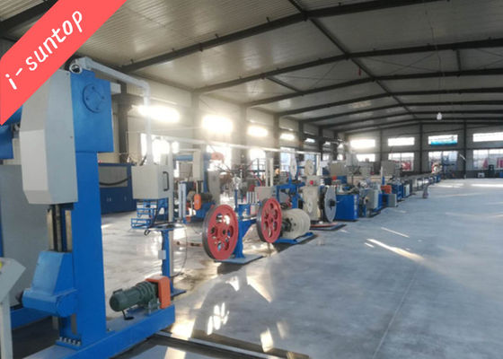 Machine d'extrusion de câble optique de fibre de 144 noyaux avec la mise en gaine d'armure