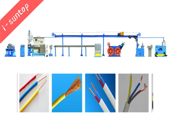 PVC logeant la machine d'extrusion de fil pour la place de 1,5/2.5mm