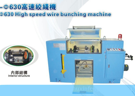 Mètre à grande vitesse comptant le câble cuivre 1800rpm tordant la machine automatique