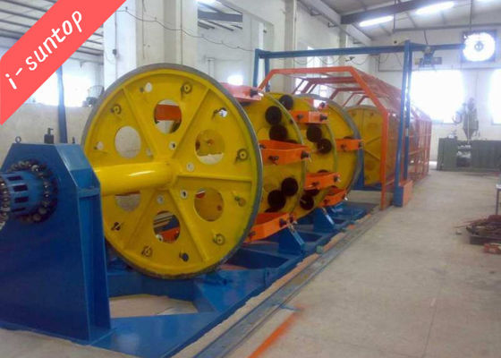 630/6+12 30kw câble tordre la machine pour le fil en aluminium nu