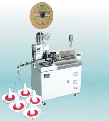 Fil 2.0T complètement automatique coupant la machine de dépouillement et de rabattement horizontale