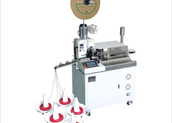 Fil 2.0T complètement automatique coupant la machine de dépouillement et de rabattement horizontale