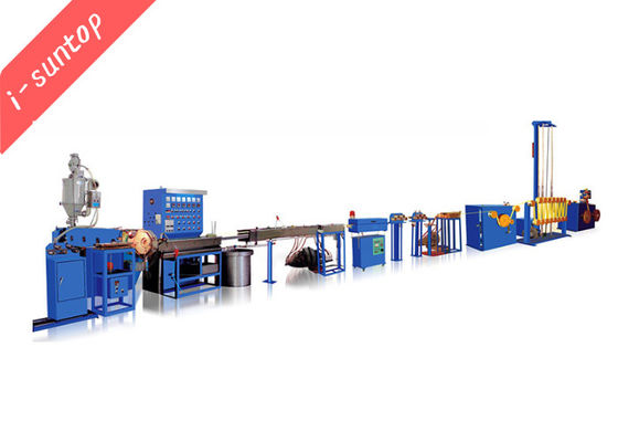 Ligne automatique équipement industriel d'extrusion de câble plat de l'ordinateur UL2488 de câble