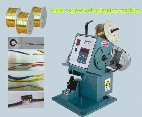 1.8T machine de dépouillement et de rabattement de fil du muet AC110V semi automatique