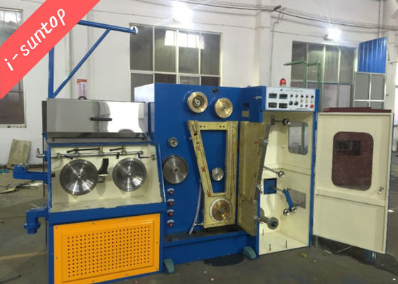 3 machine de la phase 1200m/Min Fine Copper Wire Drawing avec le recuit