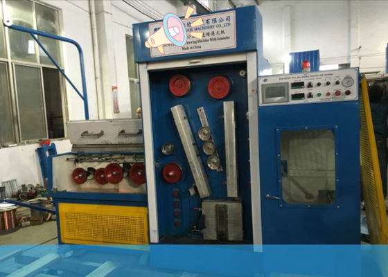 3 machine de la phase 1200m/Min Fine Copper Wire Drawing avec le recuit