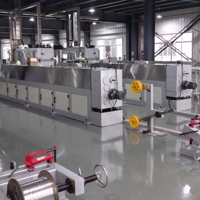 Type horizontal machine de fil de PTFE d'extrusion de poussée
