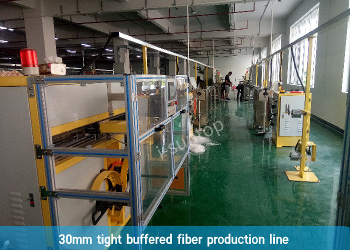 chaîne de production protégée lâche de câble optique de fibre de 30mm avec semi - l'automobile prennent