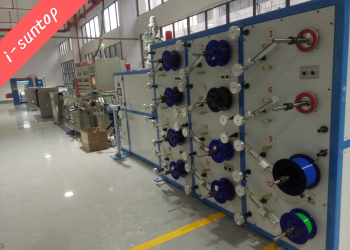 Machine de fibre optique du câble 70KW pour la chaîne de production lâche sèche de tube de PBT