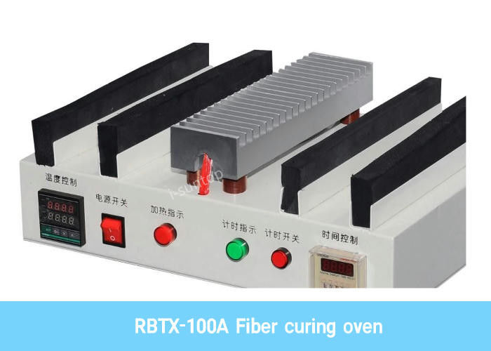 Machine de traitement optique horizontale d'Oven Fiber Patch Cord Making de la fibre 1100w