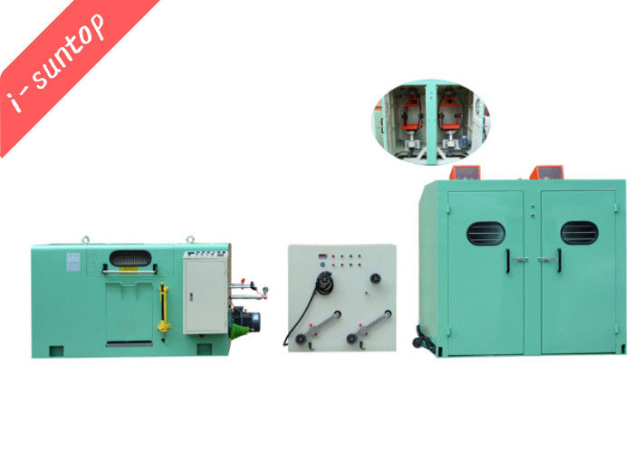 Machine de torsion de paires de fil de noyau du réseau Cat5/6, 50Hz double Bobbin Back Twist Machine